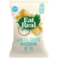 Eat Real Lentil Chips - Creamy Dill
